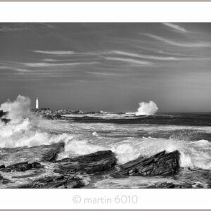 Wildside Lighthouse B&W