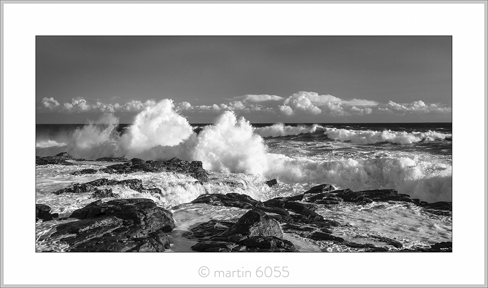 Lighthouse Back Yard B&W