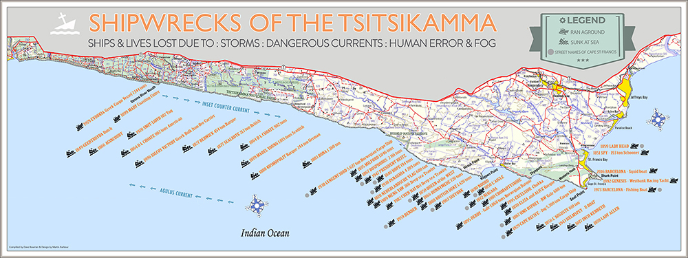 Shipwrecks of the Tsitsikamma